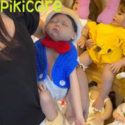 Reborn Baby Doll Realista Completo 100% Silicona One Piece Luffy