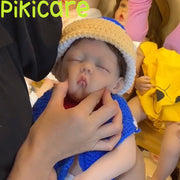 Boneca bebê reborn realista completa 100% silicone uma peça Luffy