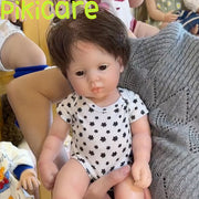 Reborn Baby Dolls Barbie Weighted Newborn Girl 100% Silicone