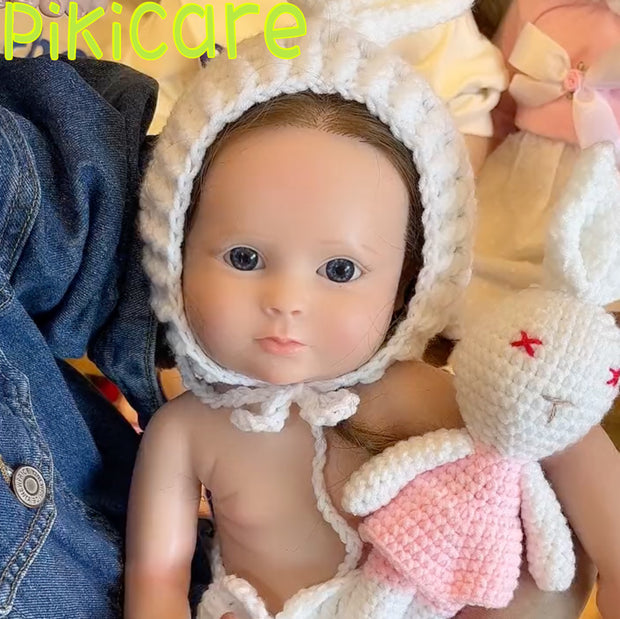 Reborn Baby Dolls Boy Doll Hecho a mano Completo 100% Silicona