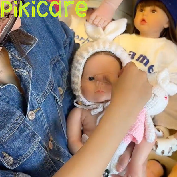 Reborn Baby Dolls Boy Doll Barbie Full 100% Silicone