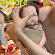 PiKiCare Reborn Baby Doll Conjunto de Presente de Silicone para Meninas para Crianças