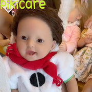 Muñecas Bebé Reborn Sonriendo Hechas A Mano Con Silicona Completa