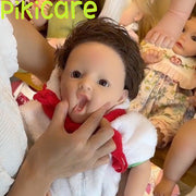 Reborn Baby Dolls Smiling Barbie With Full Silicone