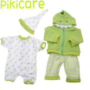 Lime Green Small Dinosaur Set of 4 Pieces Comfortable