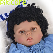 23" Reborn Baby Dolls Barbie Black African American Newborn