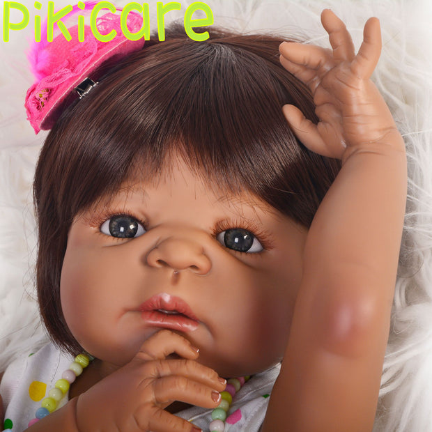 22" Barbie Baby Dolls Black African American Girl Toy Set