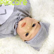 22" Realistic-Newborn Baby Dolls Full Vinyl Barbie Real Life Boy