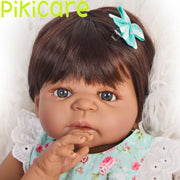 23" Reborn Baby Dolls Barbie African American Girl Newborn