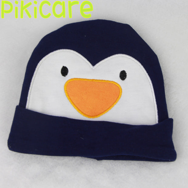 Cotton Penguin Four-Piece Set Hat Pants Clothes Penguin Style