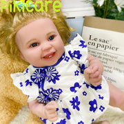 22" Adorable Reborn Baby Dolls Boy Smiley Barbie Newborn