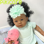 22" Reborn Baby Dolls Barbie Girl Realistic Life with Clothes and Gift