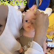 100% Silicone Reborn Baby Doll without Hair Barbie Gift