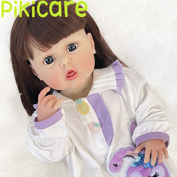 22" Girl Doll with Barbie Weighted Newborn Baby's Gift