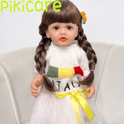 22" Cute Soft Vinyl Barbie-Newborn Baby Dolls for 3+ Kids